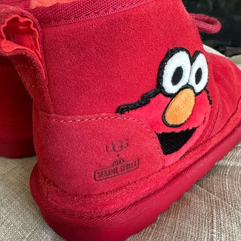 UGG Red Elmo Suede Boots